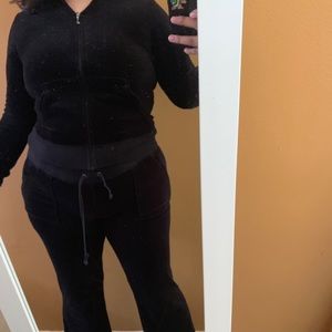 Black Juicy couture tracksuit